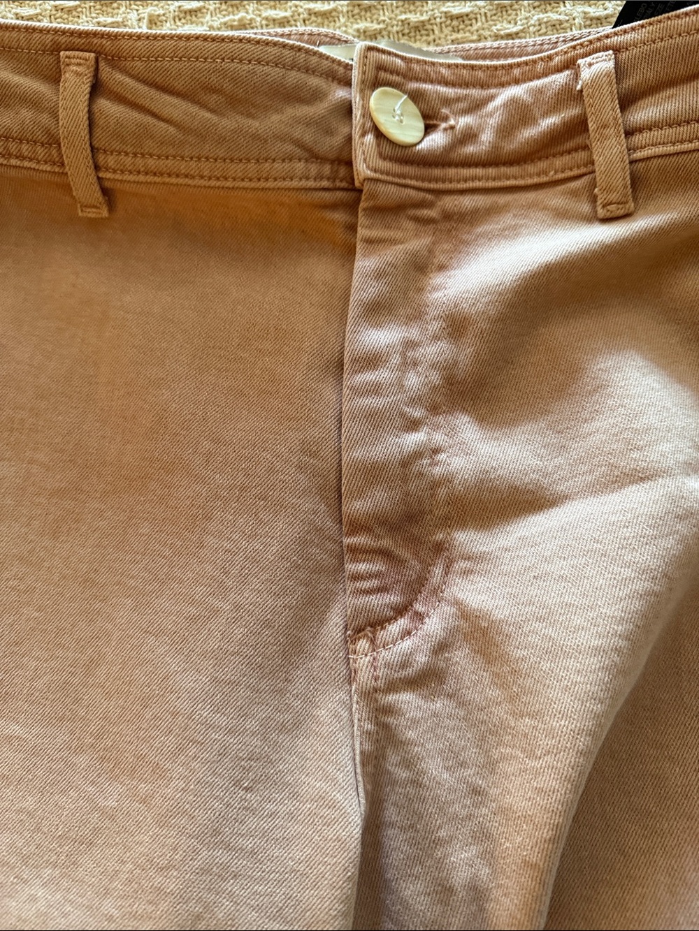 Zara The Marine Straight Jeans in Blush Pink - Picture 3 of 5